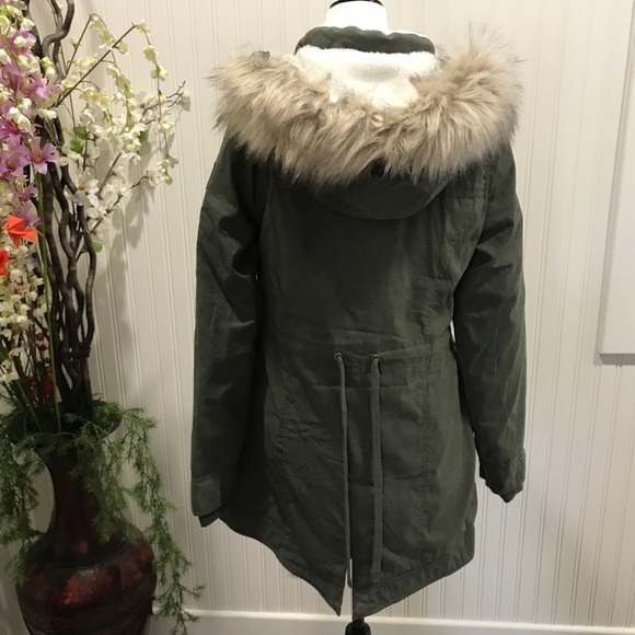 🆕SMALL SHERPA LINED ANORAK JACKET BLACK - Picture 8 of 11